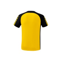 Erima Sport T-shirt Six Wings (100% Polyester, quick-drying, comfortable feel) yellow/black Men