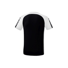 Erima Sport T-shirt Six Wings (100% Polyester, quick-drying, comfortable feel) black/white Boys