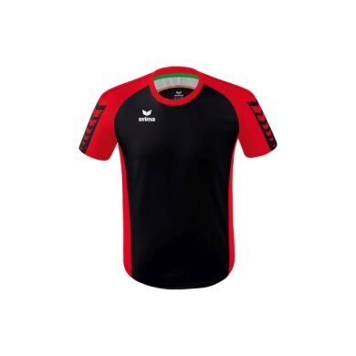 Erima Sport T-shirt Six Wings Jersey (100% Polyester, durable) black/red Men