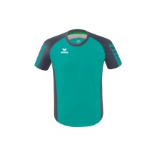 Erima Sport T-shirt Six Wings Jersey (100% Polyester, durable) petrol blue/grey Children