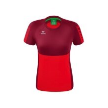 Erima Sport-Shirt Six Wings (100% Polyester, tailored cut, quick-drying) red/bordeaux Women