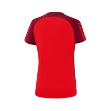 Erima Sport-Shirt Six Wings (100% Polyester, tailored cut, quick-drying) red/bordeaux Women