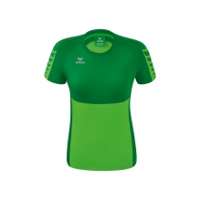 Erima Sport-Shirt Six Wings (100% Polyester, tailored cut, quick-drying) green/emerald Women