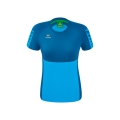 Erima Sport-Shirt Six Wings (100% Polyester, tailored cut, quick-drying) curacao blue Women