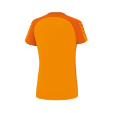 Erima Sport-Shirt Six Wings (100% Polyester, tailored cut, quick-drying) orange Women