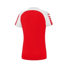 Erima Sport-Shirt Six Wings (100% Polyester, tailored cut, quick-drying) red/white Women