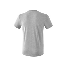 Erima Leisure T-shirt Essential - soft cotton - light grey/lime Men