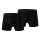 Erima Underwear Boxer Shorts (comfortable fit) black Men's - 2 pieces