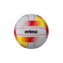 Erima Volleyball Allround - white/yellow/red - 1 piece