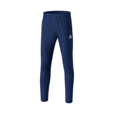 Erima Training Pants Pant Stripe 2.0 (with calf insert & piping) long navy blue Men