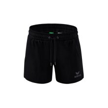 Erima leisure trousers Essential Team Sweatshorts short - soft cotton blend, light stretch - black women