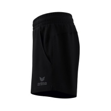 Erima leisure trousers Essential Team Sweatshorts short - soft cotton blend, light stretch - black women