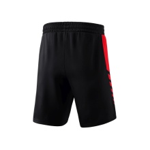 Erima Sports Shorts Six Wings Worker Shorts short (100% Polyester, without inner lining, comfortable) black/red Men