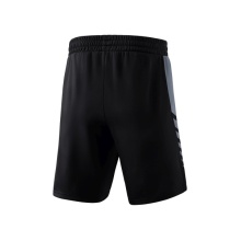 Erima Sport Pants Six Wings Worker Shorts short (100% Polyester, without inner slip, comfortable) black/grey Boys