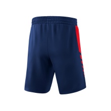 Erima Sport Pants Six Wings Worker Shorts short (100% Polyester, without inner slip, comfortable) navy blue/red Boys