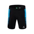 Erima Sport Pants Six Wings Worker Shorts short (100% Polyester, without inner slip, comfortable) black/curacao blue Boys