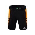 Erima Sports Shorts Short Six Wings Worker (100% Polyester) short black/orange Men