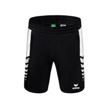 Erima Sports Shorts Short Six Wings Worker (100% Polyester) short black/white Men