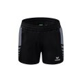 Erima Sports Shorts Short Six Wings Worker (100% Polyester) short black/grey Women