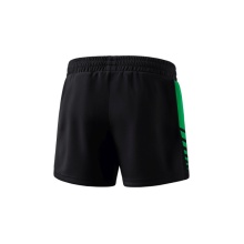 Erima Sports Shorts Short Six Wings Worker (100% Polyester) short black/emerald Women