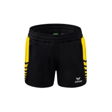 Erima sports shorts Short Six Wings Worker (100% Polyester) short black/yellow Women