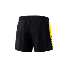 Erima sports shorts Short Six Wings Worker (100% Polyester) short black/yellow Women