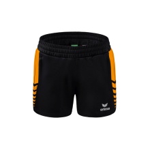 Erima Sports Shorts Short Six Wings Worker (100% Polyester) short black/orange Women