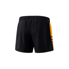 Erima Sports Shorts Short Six Wings Worker (100% Polyester) short black/orange Women