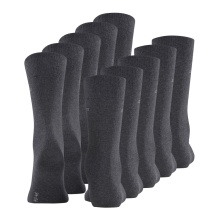 Esprit Daily Socks Crew Uni (Cotton) Anthracite Grey Men - 5 Pairs