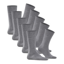 Esprit Day Socks Crew Uni (Cotton) light grey Men - 5 Pairs