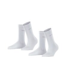 Esprit Daily Socks Crew Basic Uni (soft cotton) white Women - 2 Pairs