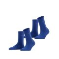 Esprit Day Socks Crew Basic Uni (soft cotton) deep blue Women - 2 Pairs