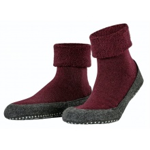 Falke Slippers Cosyshoe (soft Merino wool) burgundy Women/Men