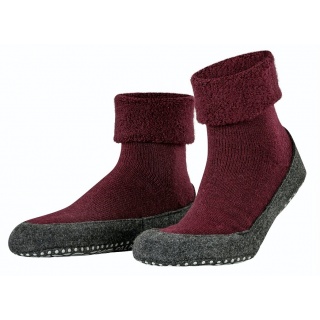 Falke Slippers Cosyshoe (soft Merino wool) burgundy Women/Men