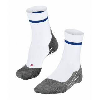 Falke Running Sock RU4 (medium cushioning) white/blue/grey Men - 1 Pair