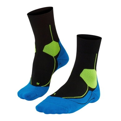 Falke Running Sock Stabilizing Cool (medium cushioning) black/blue Men - 1 Pair