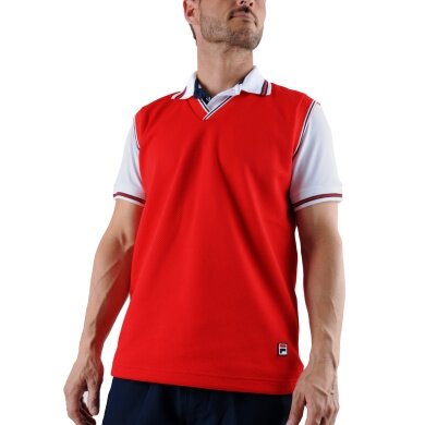 Fila Tennis Slipover Paul V-Neck red Men