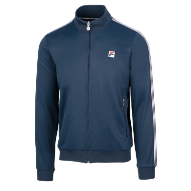 Fila Tennis Jacket Jake (Stand-up collar, 3 stripes) peacoat blue Men