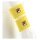 Fila Sweatband East yellow 2-pack