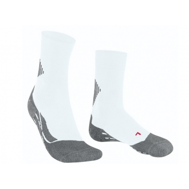 Falke Functional Sock 4 Grip (Stability with Silicone Nubs) white/gray Men - 1 Pair