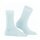 Falke Daily Sock Cotton Touch (skin-friendly cotton) light blue Women - 1 Pair