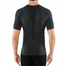 Falke Functional T-shirt Wool Tech (finest Merino wool) Short Sleeve black Men