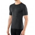 Falke Functional T-shirt Wool Tech (finest Merino wool) Short Sleeve black Men