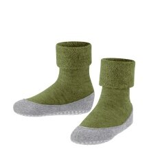 Falke Slippers Cosyshoe (soft Merino wool) green Kids