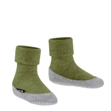 Falke Slippers Cosyshoe (soft Merino wool) green Kids