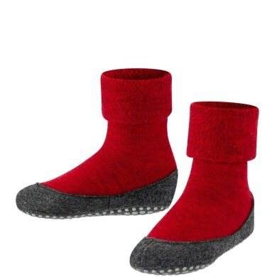 Falke Slippers Cosyshoe (soft Merino wool) red Kids