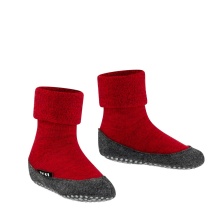 Falke Slippers Cosyshoe (soft Merino wool) red Kids