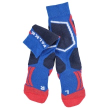 Falke Ski Sock SK2 Intermediate Skiing Knee Socks blue/black/red Children 1 pair