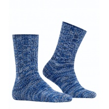 Falke Day Sock Brooklyn Crew (Boot Sock, Chunky Knit Look) Navy Men - 1 Pair