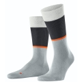 Falke Day Sock Crew Unlimited (stylish design, organic cotton) silver grey Men - 1 Pair